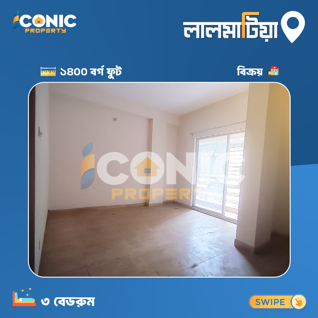 1400 Sq Ft Flat for Sale in Mohammadpur – Prime Location